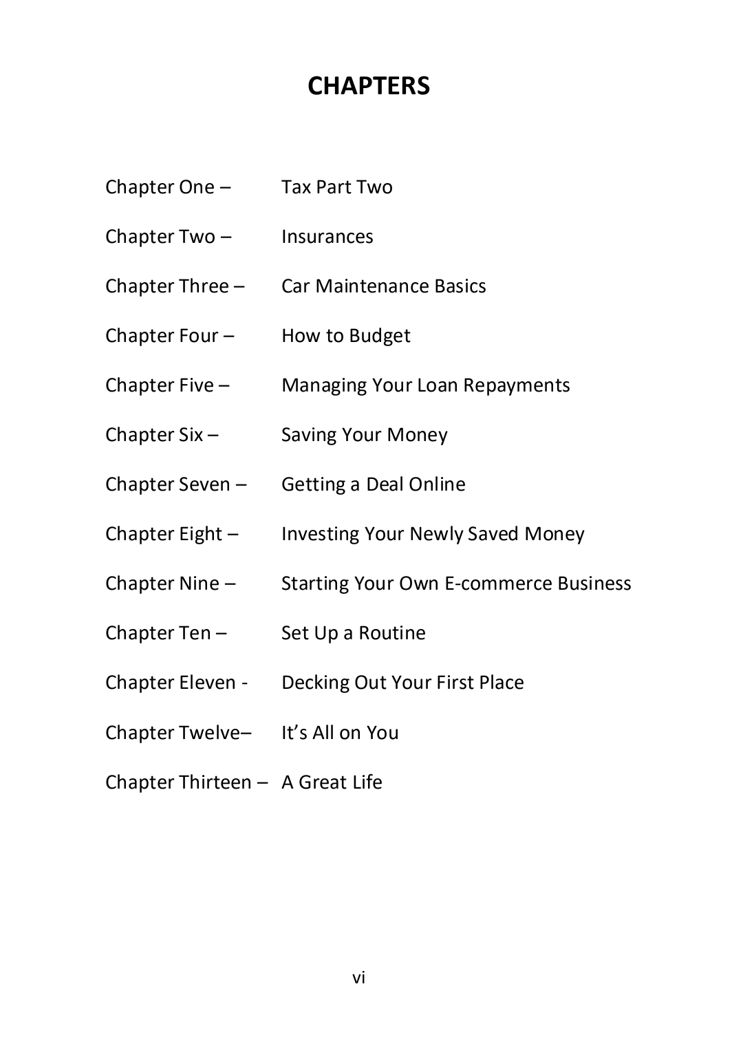 The Guide to Life After School Part Two - eBook